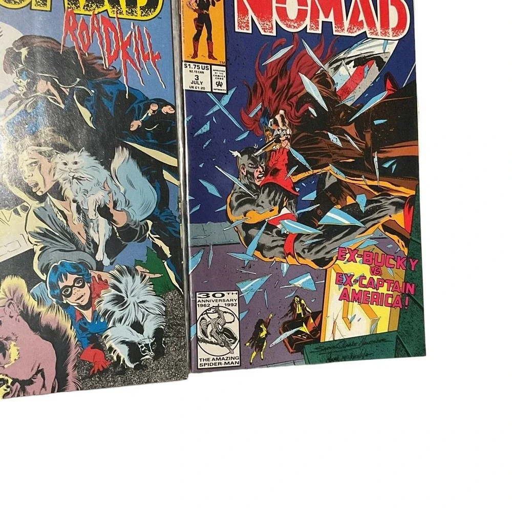 Nomad Lot Of 6 Comic‎ Books 1992 Dead Man's Hand Roadkill